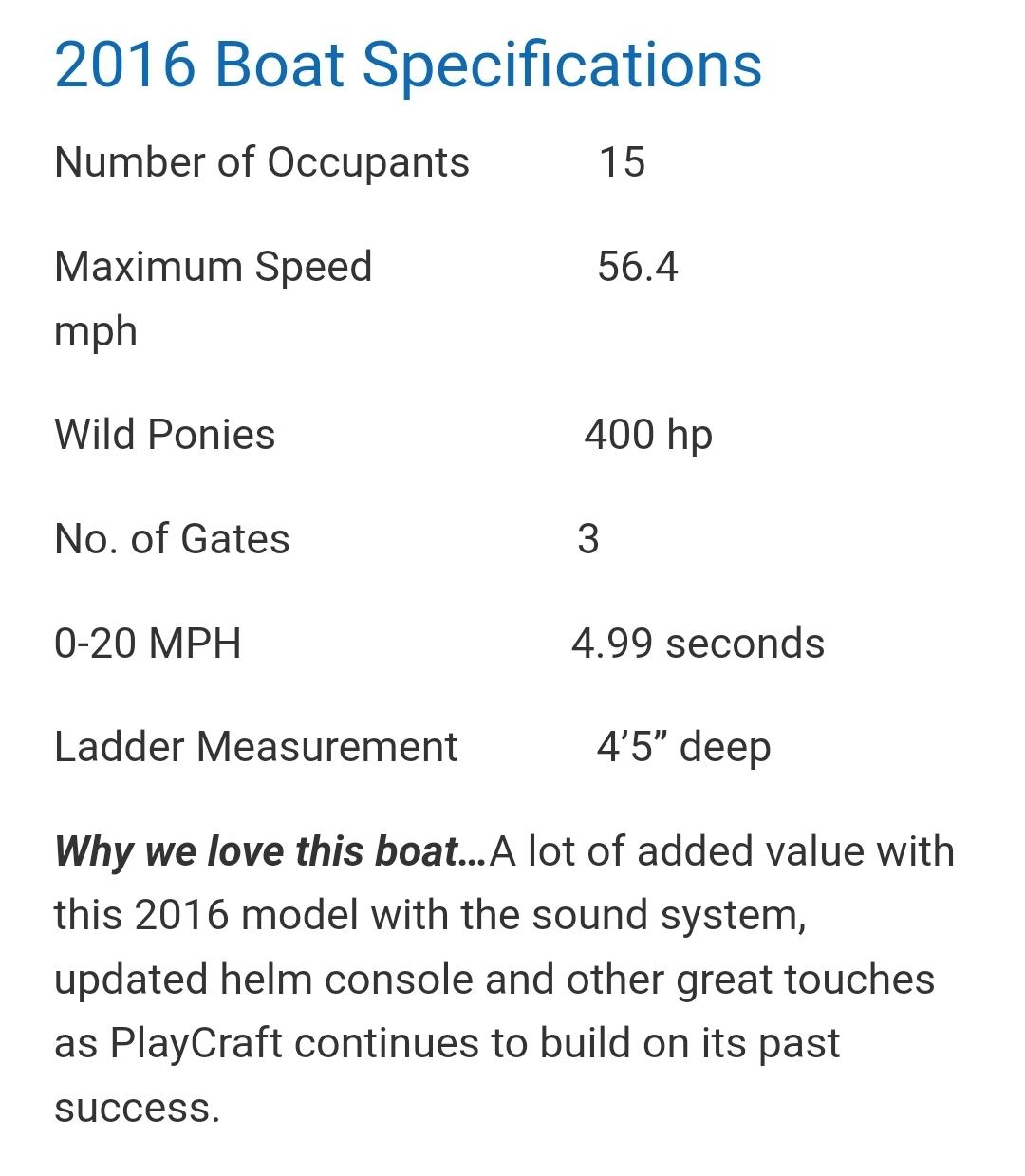 PlayCraft Xtreme 2700 Boats for Sale Seamagazine