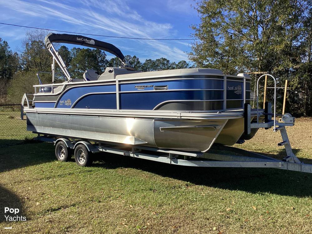 G3 Boats Suncatcher Tritoon Select 322ss