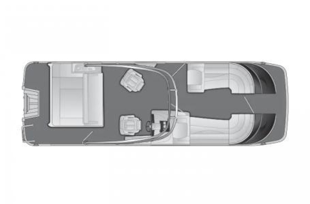 Bennington 25 QSBA Tri Toon